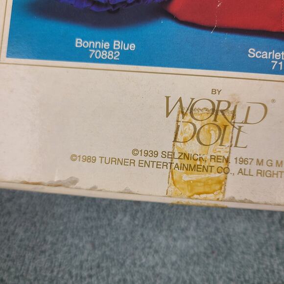 Gone with the Wind World Doll Limited Edition doll Rare Vintage 1989 Collectible - Picture 10 of 14